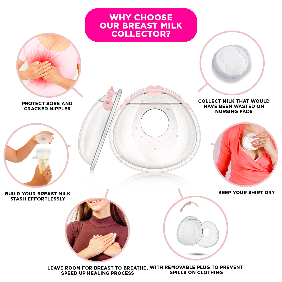 momcozy breast milk collectors! CODE ALLI15FF 🤍 You don't have to wo